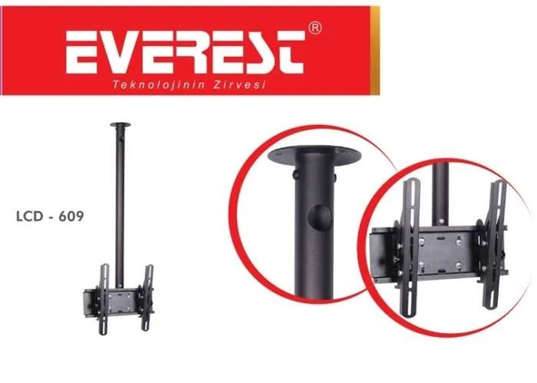 Everest LCD-609 10"-32" Tv Tavan Askı Aparatı