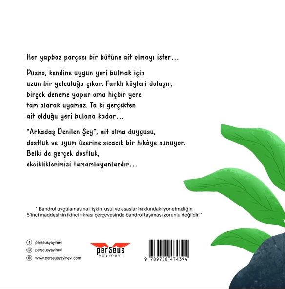 Arkadaş Denilen Şey - Filiz Bedelzade - Perseus Yayınevi - Resim 2