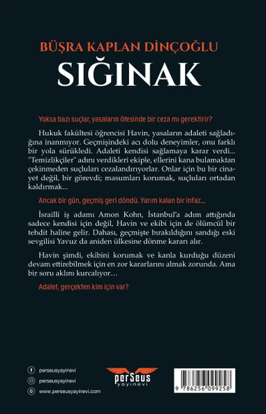 Sığınak - Büşra Kaplan Dinçoğlu, Perseus Yayınevi, - Resim 2