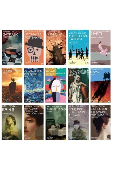 Modern Klasiklerden Seçmeler 15 Kitap Set