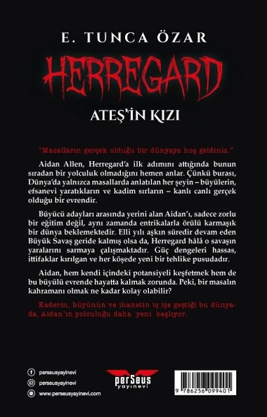Herregard – Ateş’in Kızı - E. Tunca Özar - Perseus Yayınevi - Resim 2