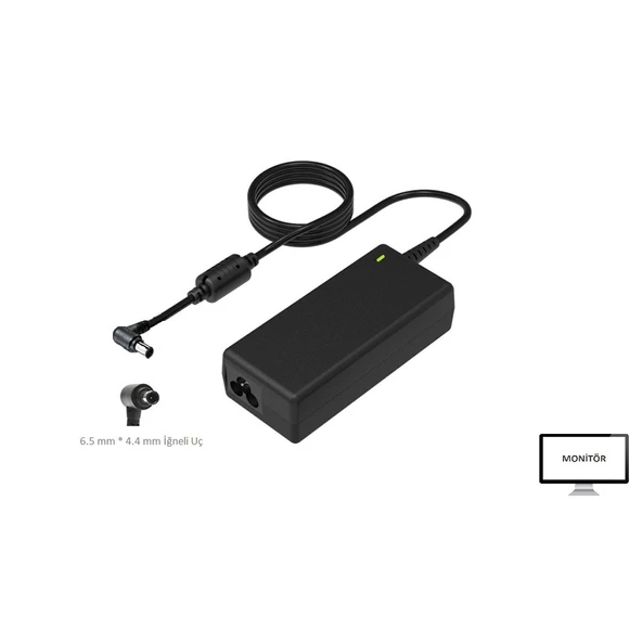 HADRON HD710 NOTEBOOK ADAPTÖRÜ 19V 3.42A 5.5-2.5 TOSHIBA