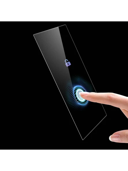 Logis Samsung Galaxy A73 Antistatik 5D Tam Kaplayan Ekran Koruyucu Cam - 5