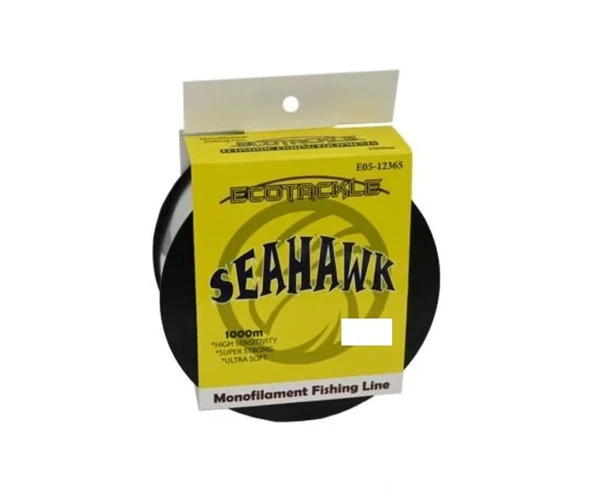 ECOTACKLE SEAHAWK 1000M ŞEFFAF 0.28 MM Monoflament Misina