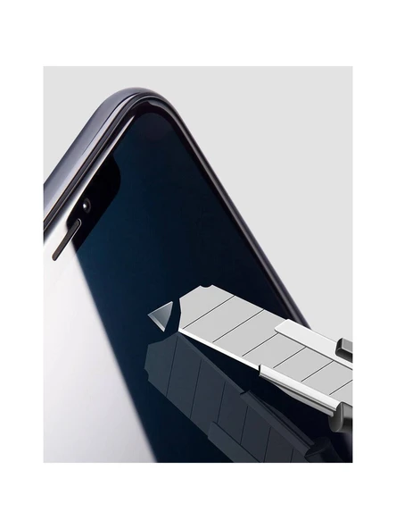 Logis Samsung Galaxy A72  Antistatik 5D Tam Kaplayan Ekran Koruyucu Cam - 4