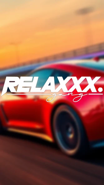 Relax Gang Yazı JDM Araba-Motosiklet Cam Etiket Sticker 28x7cm BeyazRenk