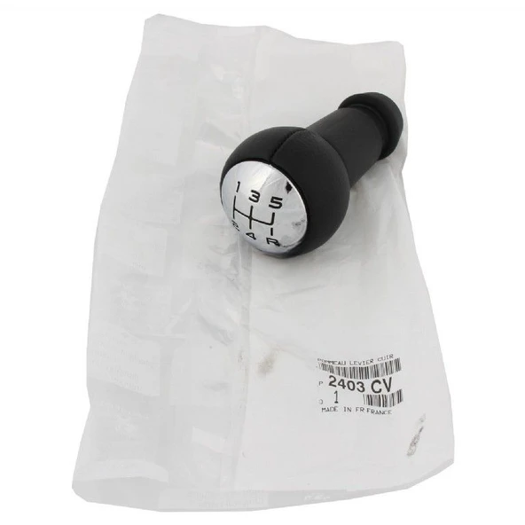 Peugeot 407 Vites Topuzu Deri Orjinal ürün görseli 1