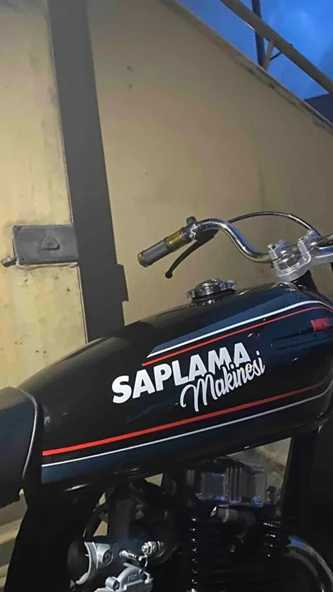 Saplama Makinesi Jdm Yazı Araba-motosiklet Cam Etiket Sticker 18x6cm Beyaz Renk - 2