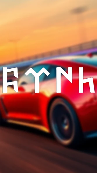 Göktürkçe Türk Araba-motosiklet Sticker 18x5cm Beyaz Renk