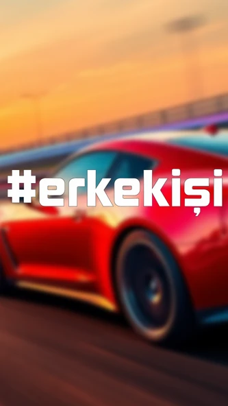 Erkek İşi Yazı JDM Araba-Motosiklet Cam Etiket Sticker 20x4,4cm Beyaz Renk