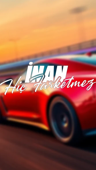 İnan Hiç Farketmez Yazı JDM Araba-Motosiklet Cam Etiket Sticker 20x7cm Beyaz Renk