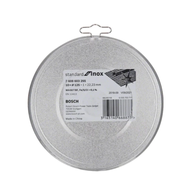 Bosch İnox Kesme Taşı 115x1.0x22.23 2608603254 (Pk 10lu) - 3