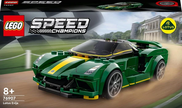Lego® Speed Champions Lotus Evija 76907-8 Yaş Ve Üzeri Çocuklar Ve Araba Meraklıları Için Harika Bir - Resim 3