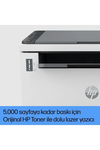 Laserjet Tank Mfp 1602w Yazıcı, Baskı, Fotokopi, Tarama, Çift Bantlı Wi-fi, Siyah-beyaz, 2r3e8a - 2