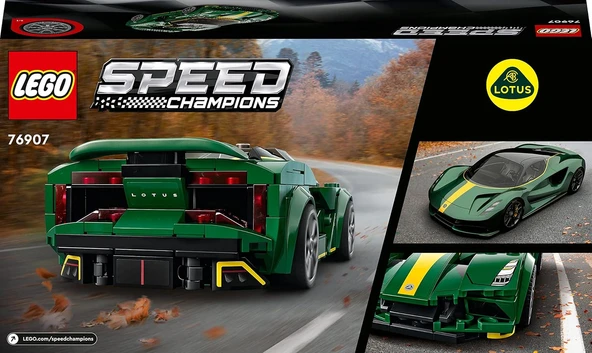 Lego® Speed Champions Lotus Evija 76907-8 Yaş Ve Üzeri Çocuklar Ve Araba Meraklıları Için Harika Bir - Resim 4