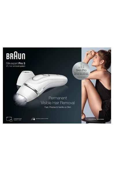 Silk Expert Pro 3 PL3133 300.000 Atımlı, 2 Başlıklı Yeni Nesil IPL + Seyahat Çantası - 3