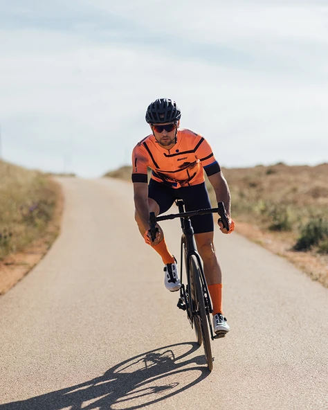 Santini Delta Berg Unisex Bisiklet Forması 3S94275RDELTABERG BLU Nautica - Resim 5