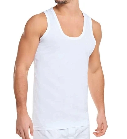 6'Lı Erkek Penye Normal Boy Klasik Atlet