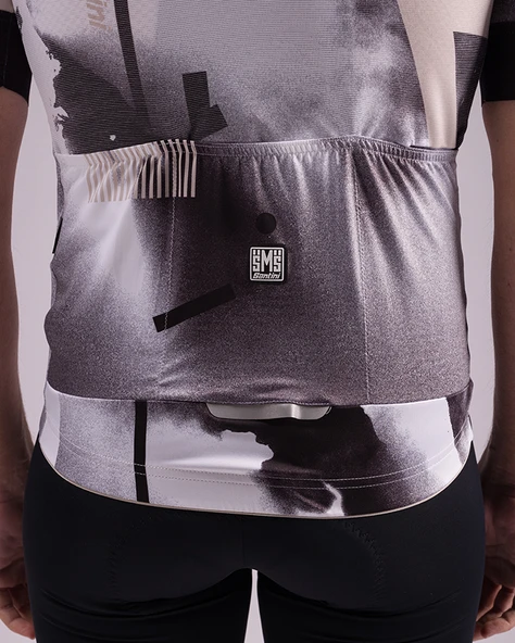 Santini Delta Berg Unisex Bisiklet Forması 3S94275RDELTABERG BLU Nautica - Resim 7