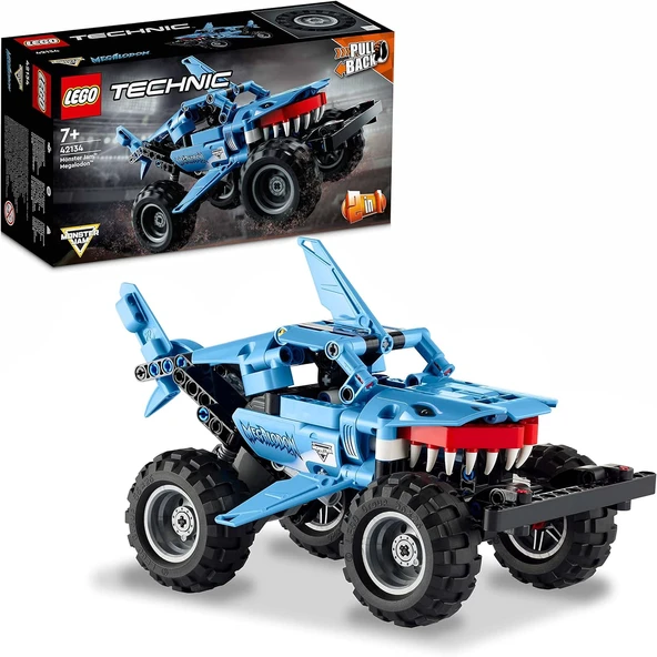 Lego Technic Monster Jam Megalodon 42134 - 7 Yaş Ve Üzeri Araçları Seven Çocuklar İçin 2’Si 1 Arada ürün görseli 1