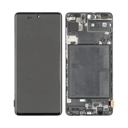 TELEFON EKRANI SAMSUNG A71 REVİZE ÇITALI ORJİNAL TAM EKRAN