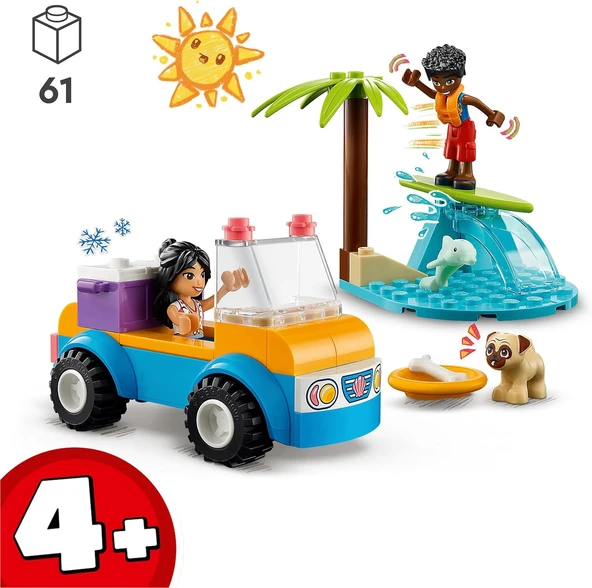 Lego 41725 Plaj Arabası Eğlencesi - Yeni. - Resim 2