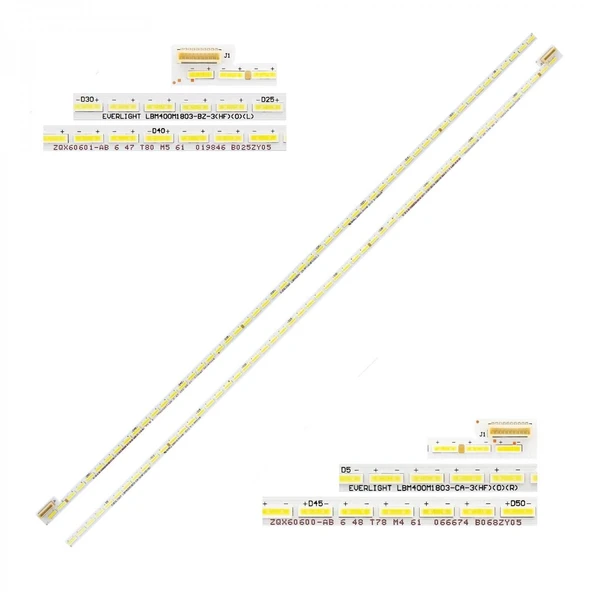 LCD LED-2412 2 Lİ ÇUBUK-A49L8652-A49L9672-A49L9672-A49L968-ELED-342-WİNKEL