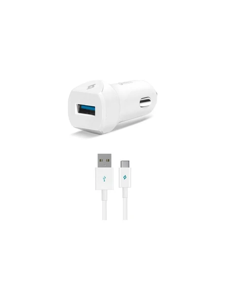 TTEC 2CKQC01C ttec Speed Charge Araç şarj + Type-C kablo