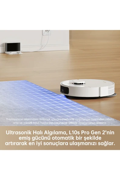 L10s Pro Gen 2 Robot Süpürge Beyaz - Resim 6