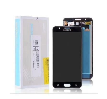 TELEFON EKRANI SAMSUNG J7 PRİME REVİZE ORGİNAL SİYAH - 1