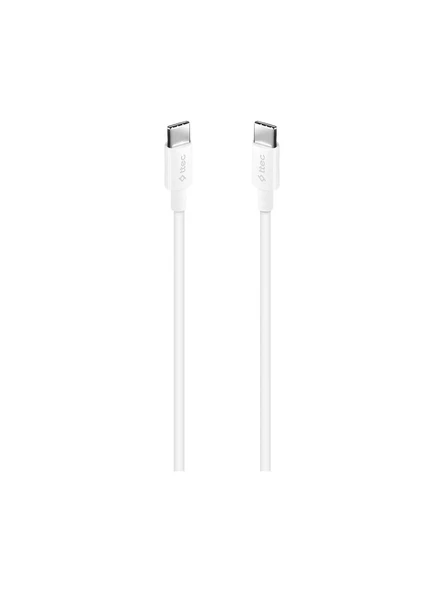 TTEC 2DK36B USB-C - USB-C Type-C 120cm 65W PD/QC Hızlı Şarj/Data Kablosu Beyaz Beyaz