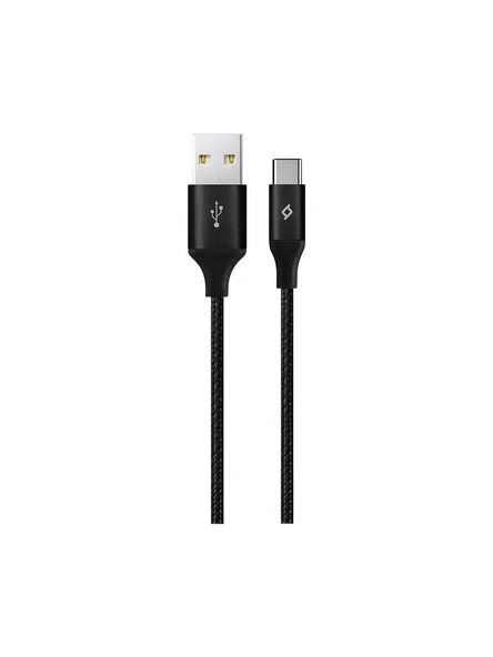 TTEC 2DK23S AlumiCable XL USB - Type-C Şarj Kablosu 2mt. Siyah