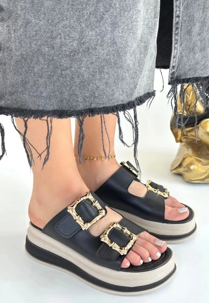 Jalli Siyah Cilt Terlik - 2