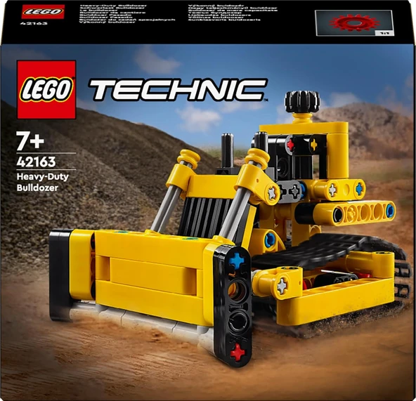 Lego Technic Ağır İş Buldozeri 42163-7 Yaş Ve Üzeri Çocuklar Için İnşaat Aracı İçerek Koleksiyonluk - Resim 3