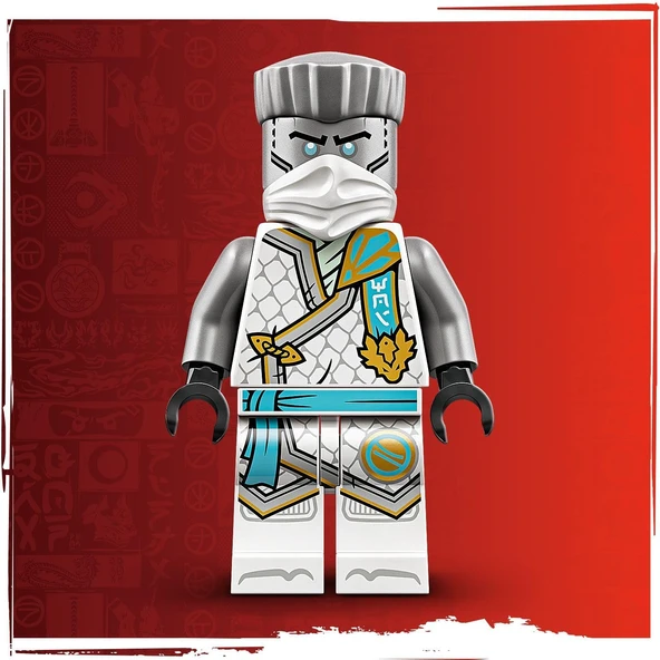 Lego Ninjago Zane’In Buz Motosikleti 71816 – 7 Yaş Ve Üzeri İçin Zane Minifigürü İçeren Yaratıcı Oyu - Resim 6