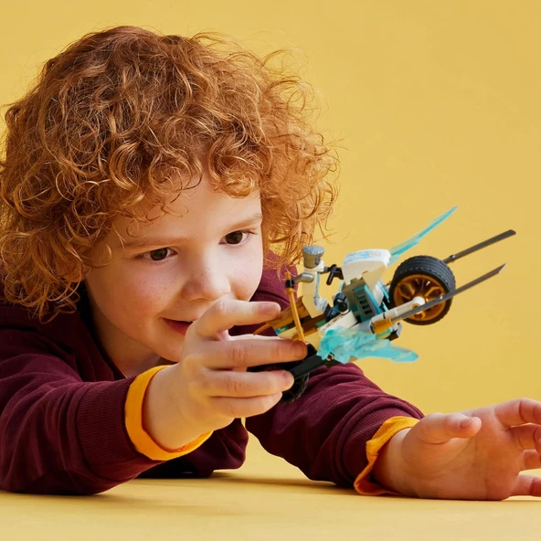 Lego Ninjago Zane’In Buz Motosikleti 71816 – 7 Yaş Ve Üzeri İçin Zane Minifigürü İçeren Yaratıcı Oyu - Resim 8