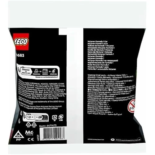 Lego Speed Champions 30683 Mclaren Formula 1 Car - Resim 3