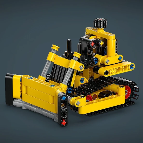 Lego Technic Ağır İş Buldozeri 42163-7 Yaş Ve Üzeri Çocuklar Için İnşaat Aracı İçerek Koleksiyonluk - Resim 6