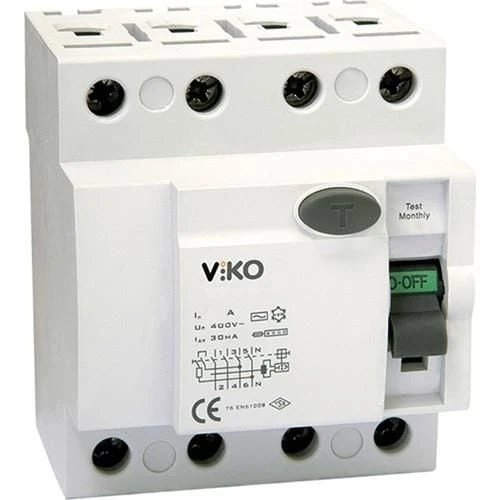VİKO KAÇAK AKIM 4X40 30 MAH-VTR4-4030