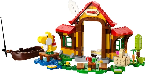 Lego Super Mario Mario’Nun Evinde Piknik Ek Macera Seti 71422 (259 Parça) - Resim 2