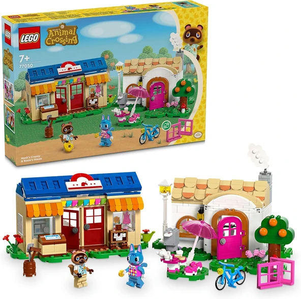 Lego Animal Crossing Nook’S Cranny Ve Rosie Evi 77050-7 Yaş Ve Üzeri Çocuklar Için Yaratıcı Oyuncak ürün görseli 1