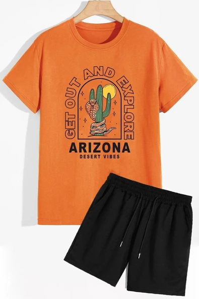 Arizona Şort T-shirt Eşofman Takımı - Resim 9