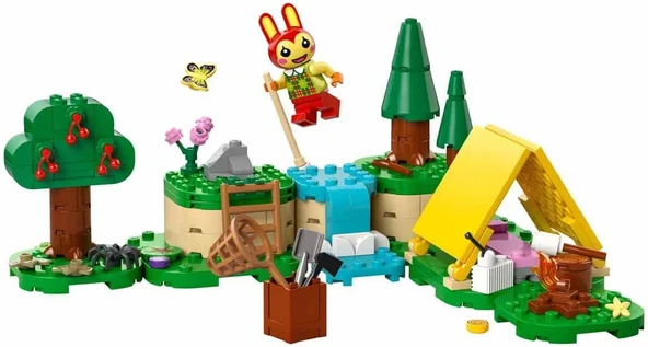Lego Animal Crossing Bunnie Açık Hava Aktivitelerinde 77047-6 Yaş Ve Üzeri Çocuklar Için Yaratıcı Oy - Resim 2