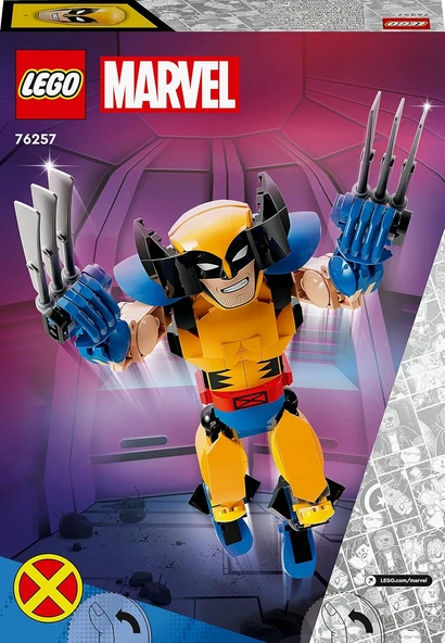 Lego ® Marvel Super Heroes Wolverine Yapım Figürü 76257-8 Yaş Ve Üzeri Çocuklar Için Tam Eklemli X-M - Resim 4