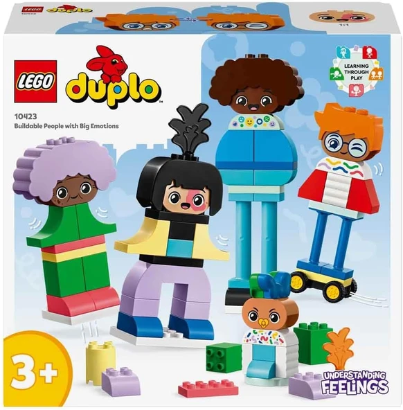 Lego Duplo Kasabası İnşa Edilebilen Duygulu İnsanlar 10423-3 Yaş Ve Üzeri Çocuklar Için Eğitici Oyun - Resim 3