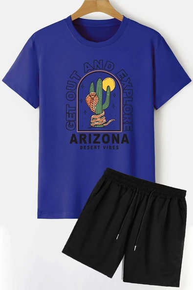 Arizona Şort T-shirt Eşofman Takımı - Resim 3