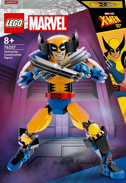 Lego ® Marvel Super Heroes Wolverine Yapım Figürü 76257-8 Yaş Ve Üzeri Çocuklar Için Tam Eklemli X-M - Resim 3