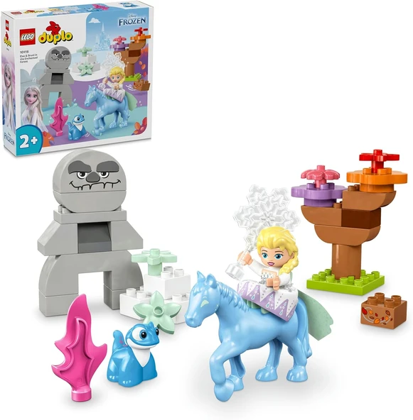 Lego® Duplo │ Disney Elsa Ve Bruni Büyülü Ormanda 10418, 2 Yaş Ve Üzeri Çocuklar Için Elsa Mini Bebe ürün görseli 1