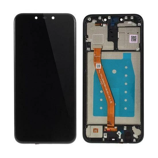 TELEFON EKRANI HUAWEI MATE 20 LİTE ÇITALI ORGİNAL YENİLENMİŞ SİYAH