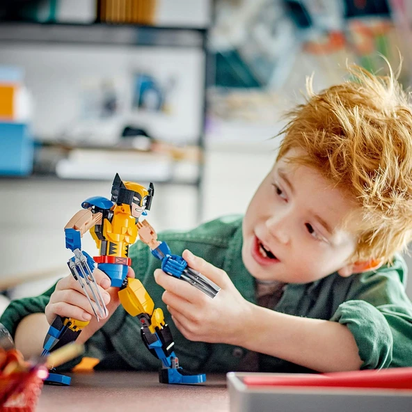 Lego ® Marvel Super Heroes Wolverine Yapım Figürü 76257-8 Yaş Ve Üzeri Çocuklar Için Tam Eklemli X-M - Resim 8